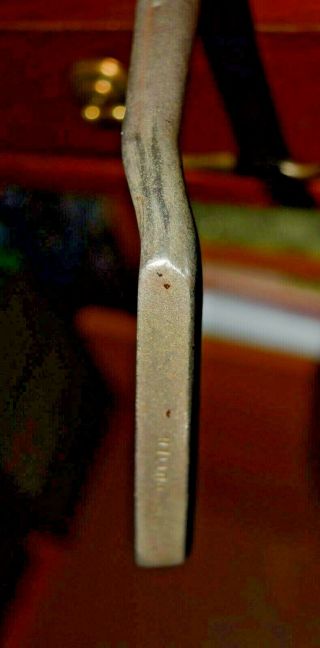 Old Antique Golf Club Vintage Hickory Shaft Low and Hughes Putter 3