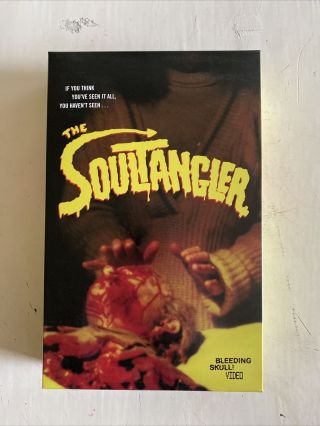 Soultangler Bleeding Skull Video Vhs Rare Oop Big Box Horror Cult Psychotronic