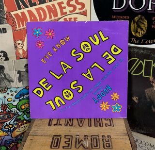 De La Soul - Eye Know/buddy 12” Vinyl Lp Single Record Rare Promo Sampler