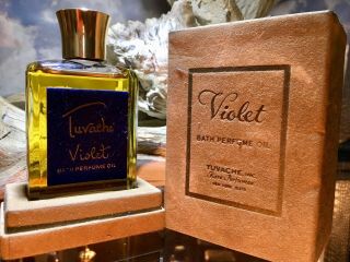Violet By Tuvache 2 Fl Oz - 60 Ml Bath Oil Very Rare Bath Oil Vintage