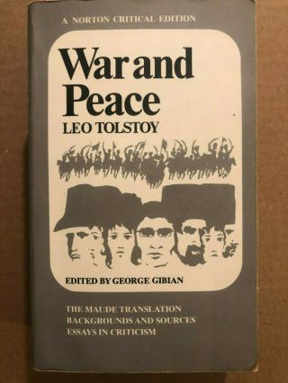 War And Peace By Leo Tolstoy - Vintage 1966 Edition - Paperback - Cond