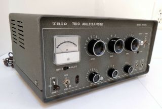 Rare Trio (kenwood) Model Tx - 88a Cw/am 80 - 6 Meter Transmitter