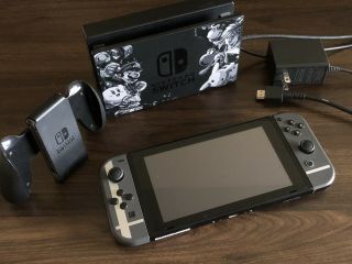 Nintendo Switch Smash Bros Ultimate Edition Console Bundle Limited Rare