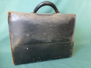 Vintage Crest Lock Co Inc Satchel Doctors Bag or Artists Bag 3