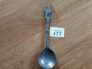 Antique Pewter Wedding Spoon