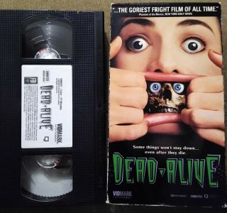 Dead Alive Early Peter Jackson Rare Vhs Vidmark Comedy Horror Cult Classic