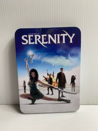 Serenity Dvd & Tin Box Set 2 Discs Rare Dvd