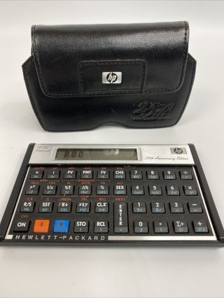 Hewlett - Packard Hp 12c 25th Anniversary Edition Financial Calculator Rare