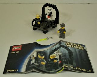 Vintage Star Wars Lego - Final Duel Ii 7201 - 100 Complete W/ Instructions