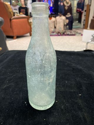 Antique 1905 - 1910 Coca - Cola Straight Sided Coke Bottle Perry,  Florida Rare Z1