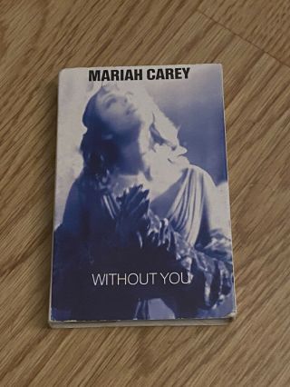 Mariah Carey - Without You Cassette 1994 Rare