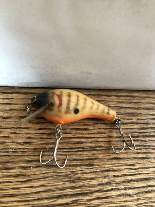 Vintage Bagley’s Killer B2 Fishing Lure Brass Hangers Great Color