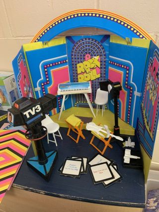 Donnie & Marie Osmond T.  V.  Show Fold Out Play Set Mattel 1970’s