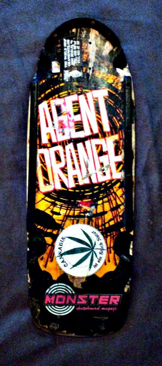 Vision • Agent Orange • Absolut Rare Skateboard Deck 755 X 260mm