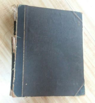 Antique Bound Sheet Music Book 1850 