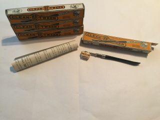 Rare Vintage Toothbrushes By The - Be - Tween Co.  Copyright Dated 1927