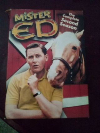 Mr.  Ed Complete Second Season 2 Talking Horse Rare 4 - Disc Dvd Set 1962 - 63 60’s