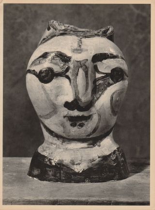 Pablo Picasso - Ceramic Very Rare Heliogravure - Verve 1951