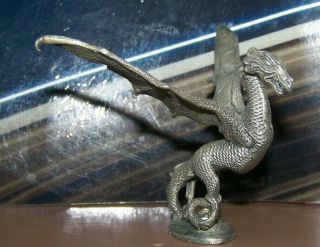 Rare Vintage Dungeons & Dragons Metal Miniature D&d Partha Pewter Dragon Wings