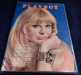Playboy - September,  1968 Rare Back Issue