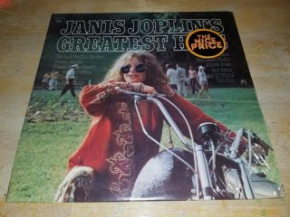 Janis Joplin Joplin’s Greatest Hits Lp Columbia Pc 32168 Rare Nm - /ex