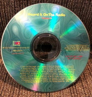 Various Artists - Heard It On The Radio Cd,  Volume 2,  3,  4 And 5 Rare
