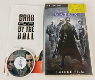 Sony Psp Portable : The Matrix [umd For Psp] Movie Rare W/ Box