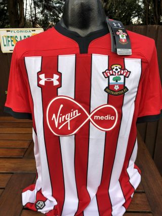 Southampton Fc Home Football Shirt Size Xxl Under Armour Saints Rare