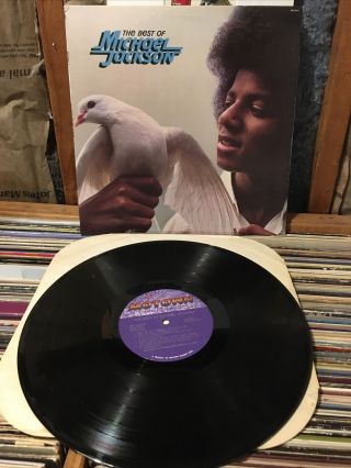 The Best Of Michael Jackson Lp Vinyl Record 1975 Motown Rare