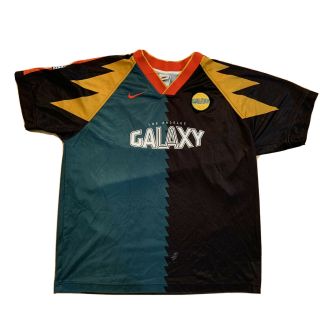 Rare Vintage Nike La Galaxy 1996 1st Home Soccer Jersey Sz Xl Made In Usa