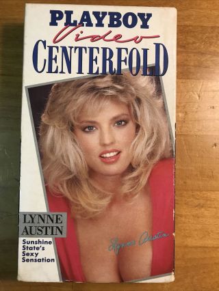 Rare Lynne Austin 1987 Vintage Playboy Playmate Centerfold Vhs Video Tape