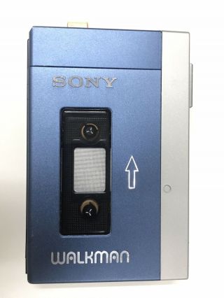 Sony Walkman Tps - L2 Cassette Player With Case Rare