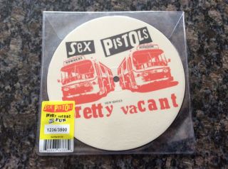 Rare Punk 7” Vinyl - Sex Pistols Pretty Vacant Picture Disc Unplayed.