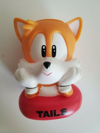 Sega Sonic The Hedgehogs Tails Japanese Coin Bank - Rare And Vintage