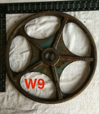 Vintage Industrial Metal Wheel Valve Handle Steam Punk 16 Inch Starfish Nautical
