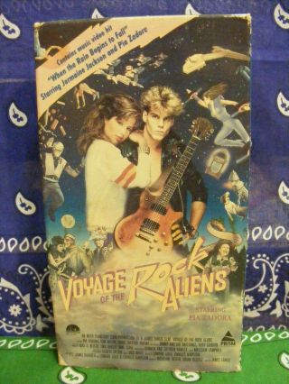 Voyage Of The Rock Aliens Prism Entertainment Video Rare - Oop Vhs