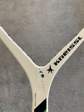 Kneissl White Star Mid Vintage Tennis Racquet 4 1/2 Rare Very Collectible
