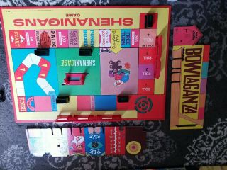 Vintage 1966 Milton Bradley Shenanigans Carnival of Fun Board Game Rare Toy MB 2