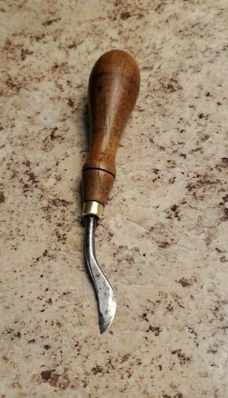 Antique Wood Carving Knife Gouge Chisel