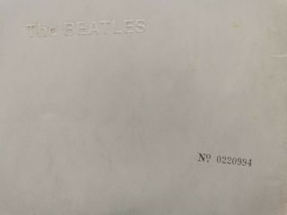 The Beatles White Album Pmc 7067 Rare Very Great Conditions Top Loader