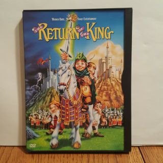 The Return Of The King (dvd,  2001) Animated Warner Bros Snapcase Rare,  Oop