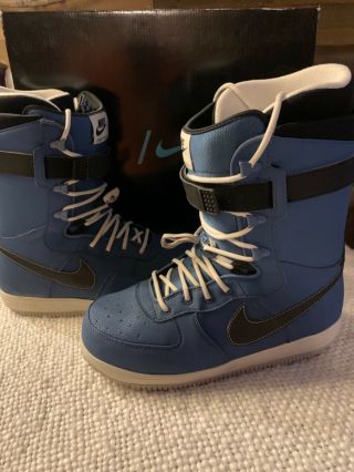 Nike Snowboarding Boots Zoom Force 1 Size 11.  5 Rare Form