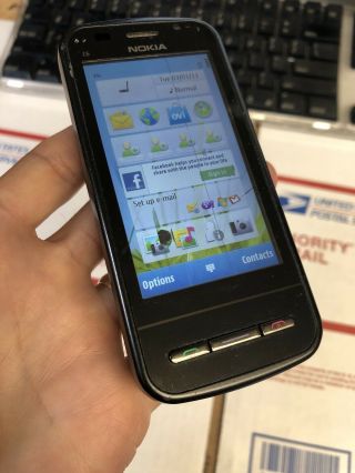 Nokia C6 - 00 Smartphone World Rare Any Gsm Sim Black Marks On Screen