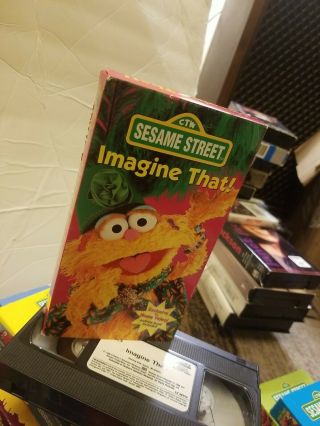 Sesame Street - Imagine That (vhs 1996) Rare