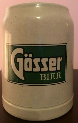 Rare,  Vintage German Beer Gosser Bier Stein / Mug / Glass / 0.  5 Liters