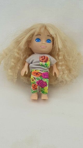 Vintage 1992 Polly Pocket Lucy Locket Bluebird Doll
