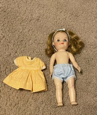 Vintage Effanbee 8 " Fluffy Doll