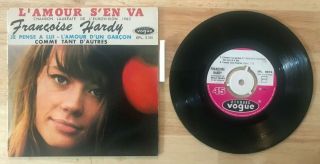 Rare French Ep Francoise Hardy L 