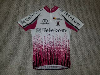 Rare Telekom Team Eddy Merckx Biemme Vintage Cycling Jersey Size M