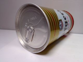 RARE FITGER ' S STRAIGHT STEEL ZIP TAB BEER CAN TEST CAN DULL GOLD 6